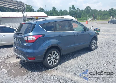 2018 Ford Escape Titanium из США, поврежденный, VIN 1FMCU0J9XJUC44694